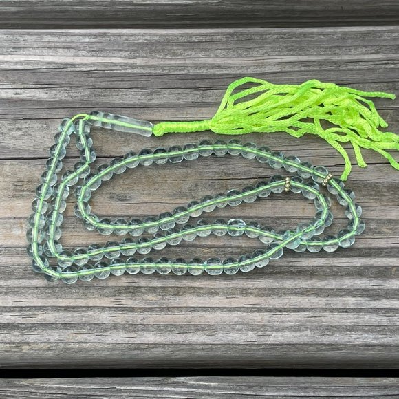 Tasbeeh Pray Beads Green Neon Plastic Prayer Beads - Picture 2 of 6